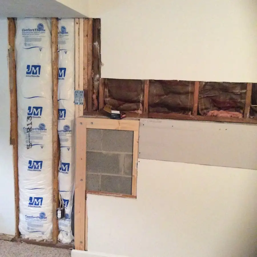 Wall insulation replacement during Odor Removal & Deodorization in Tupelo